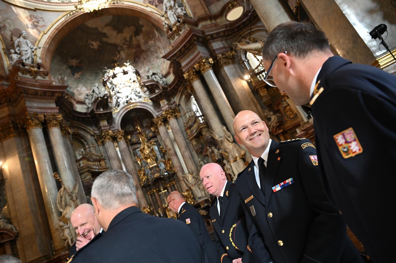 Letní hasičský koncert po roce opět zazněl v chrámu sv. Mikuláše