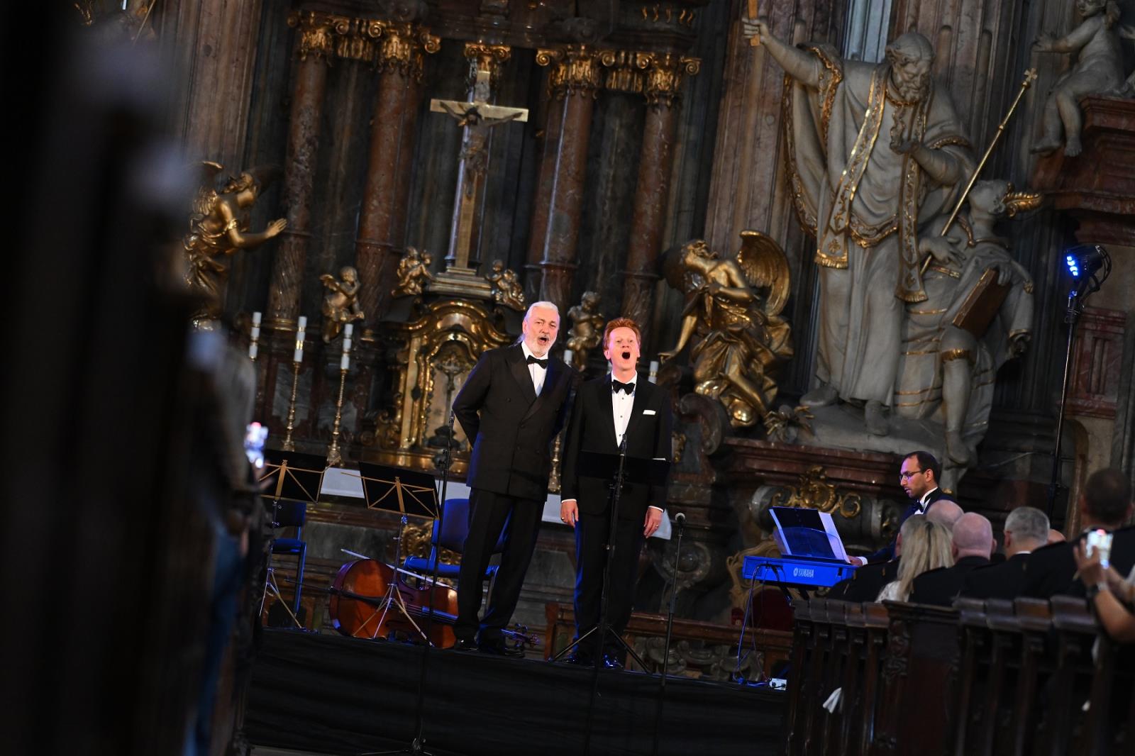 Letní hasičský koncert po roce opět zazněl v chrámu sv. Mikuláše