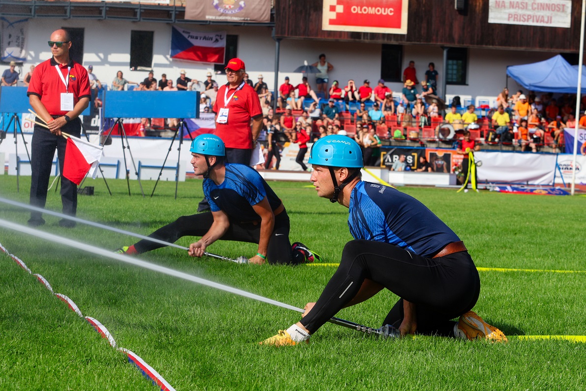 Na Mistrovství ČR v požárním sportu padaly rekordy. Titul získal HZS MSK