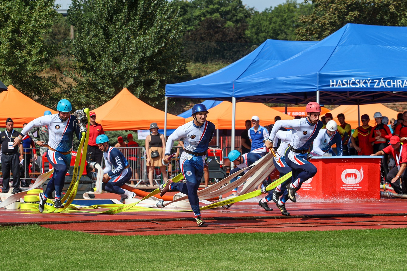Na Mistrovství ČR v požárním sportu padaly rekordy. Titul získal HZS MSK