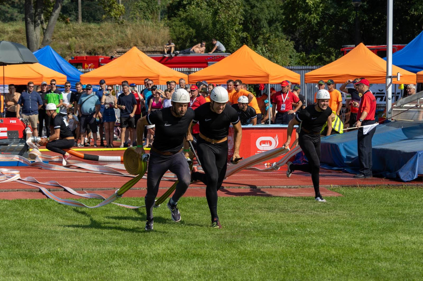 Na Mistrovství ČR v požárním sportu padaly rekordy. Titul získal HZS MSK