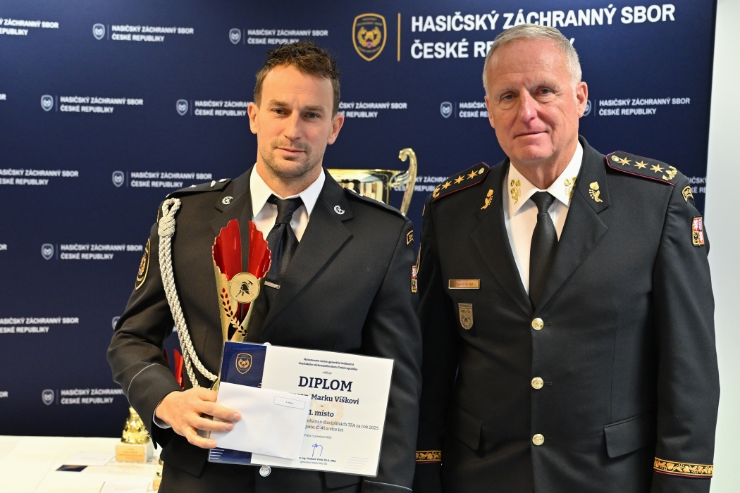 Nejúspěšnější hasičští sportovci roku 2025 v disciplinách TFA a požárním sportu