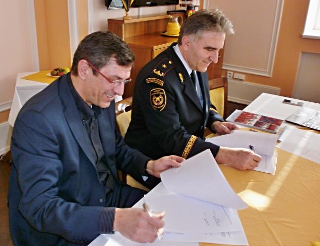 Podpis dohody 