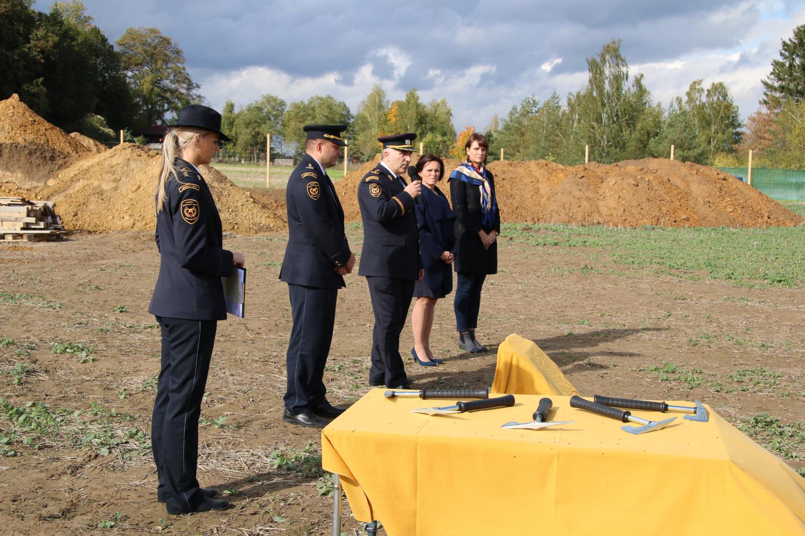 Poklepání na základní kámen Doksy