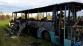 Požár vraku autobusu, České Budějovice - 11. 4. 2017 (2)