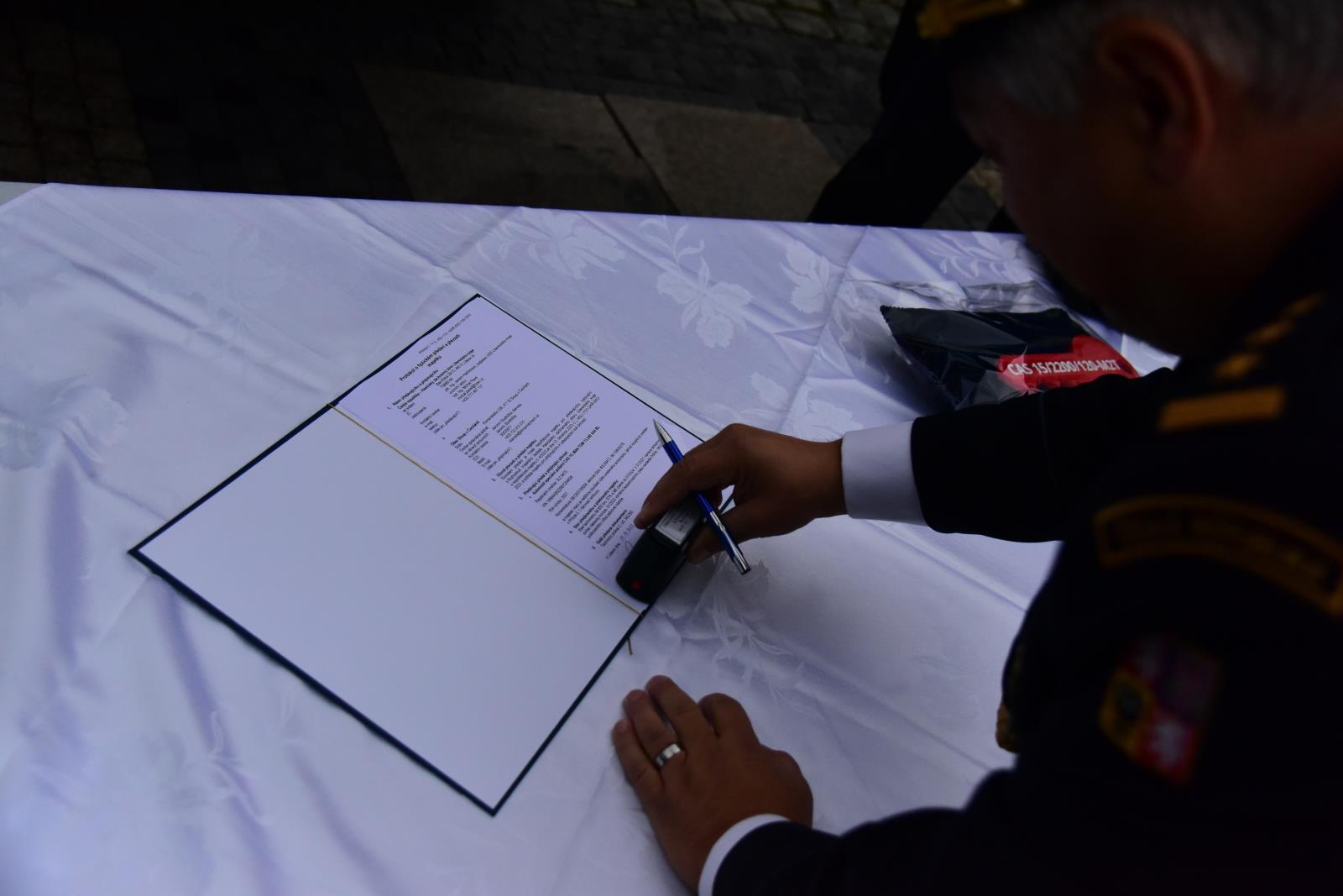 Předání CAS obcím LK