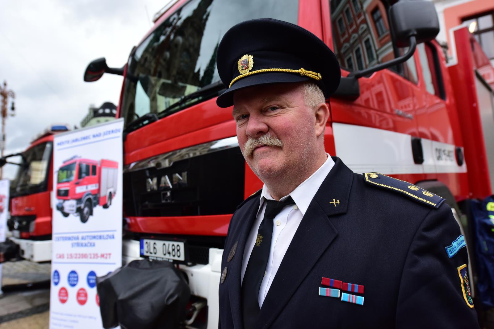 Předání CAS obcím LK