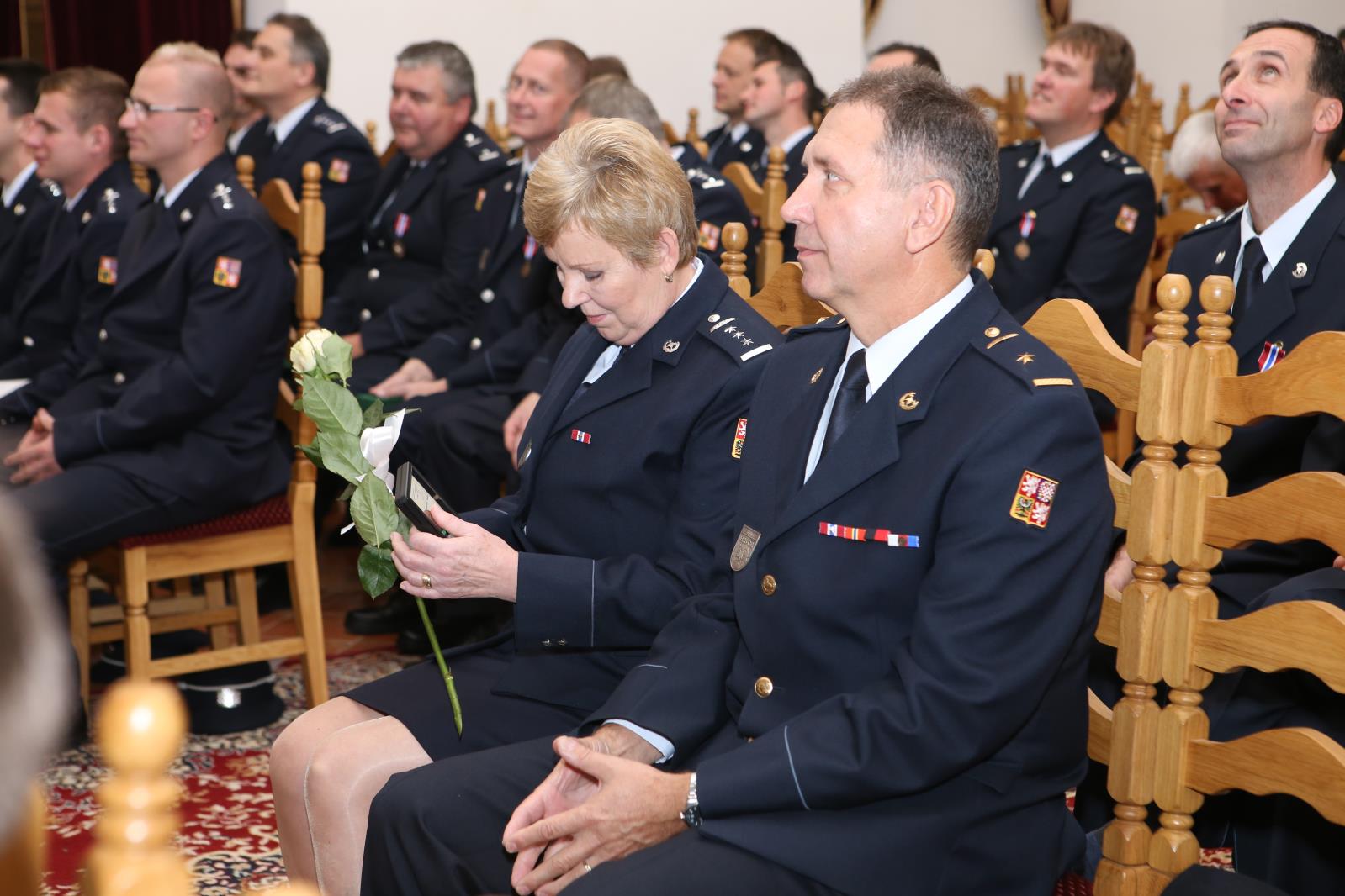 Předání medailí a složení slibu, Třeboň - 24. 10. 2019 (13).JPG