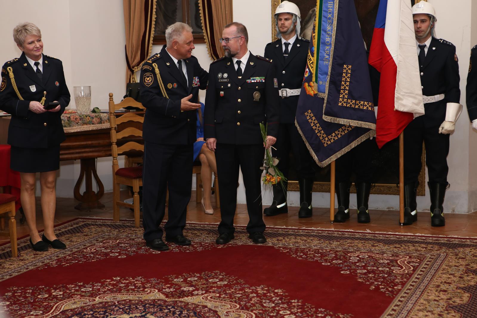 Předání medailí a složení slibu, Třeboň - 24. 10. 2019 (16).JPG