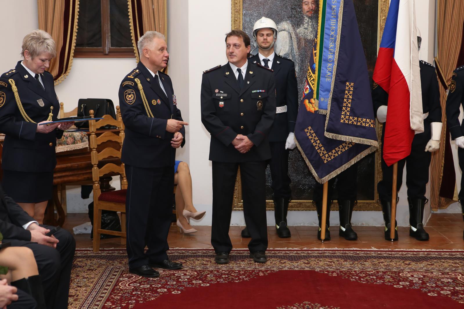 Předání medailí a složení slibu, Třeboň - 24. 10. 2019 (19).JPG