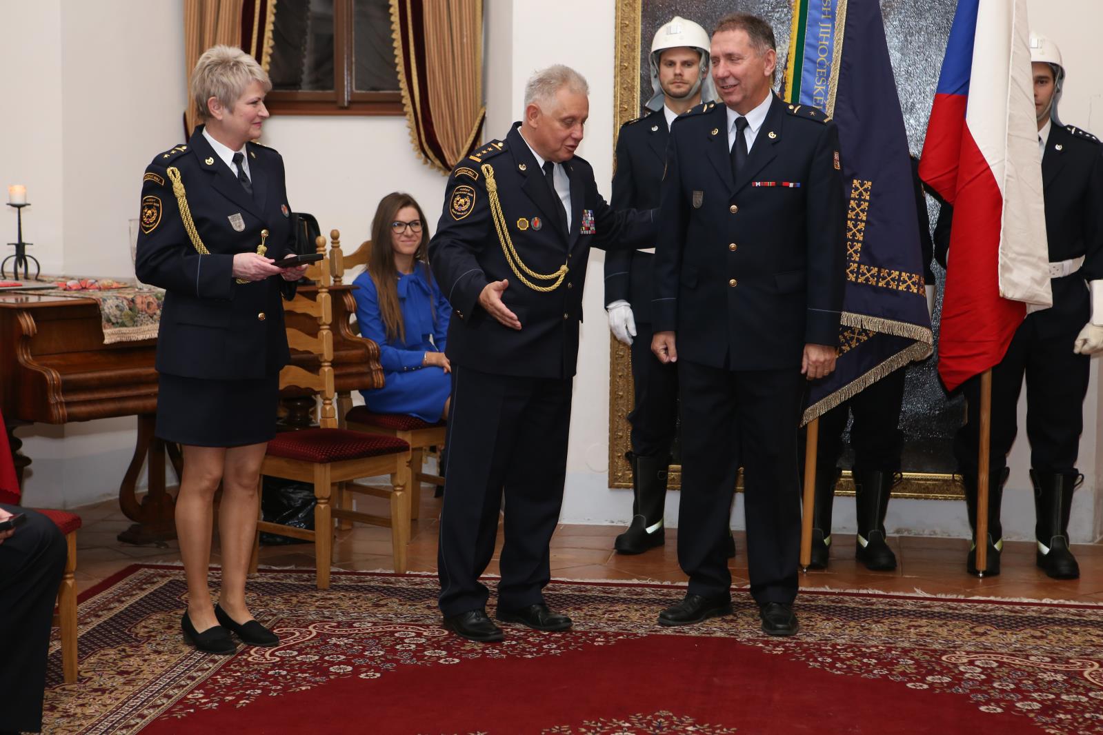 Předání medailí a složení slibu, Třeboň - 24. 10. 2019 (22).JPG