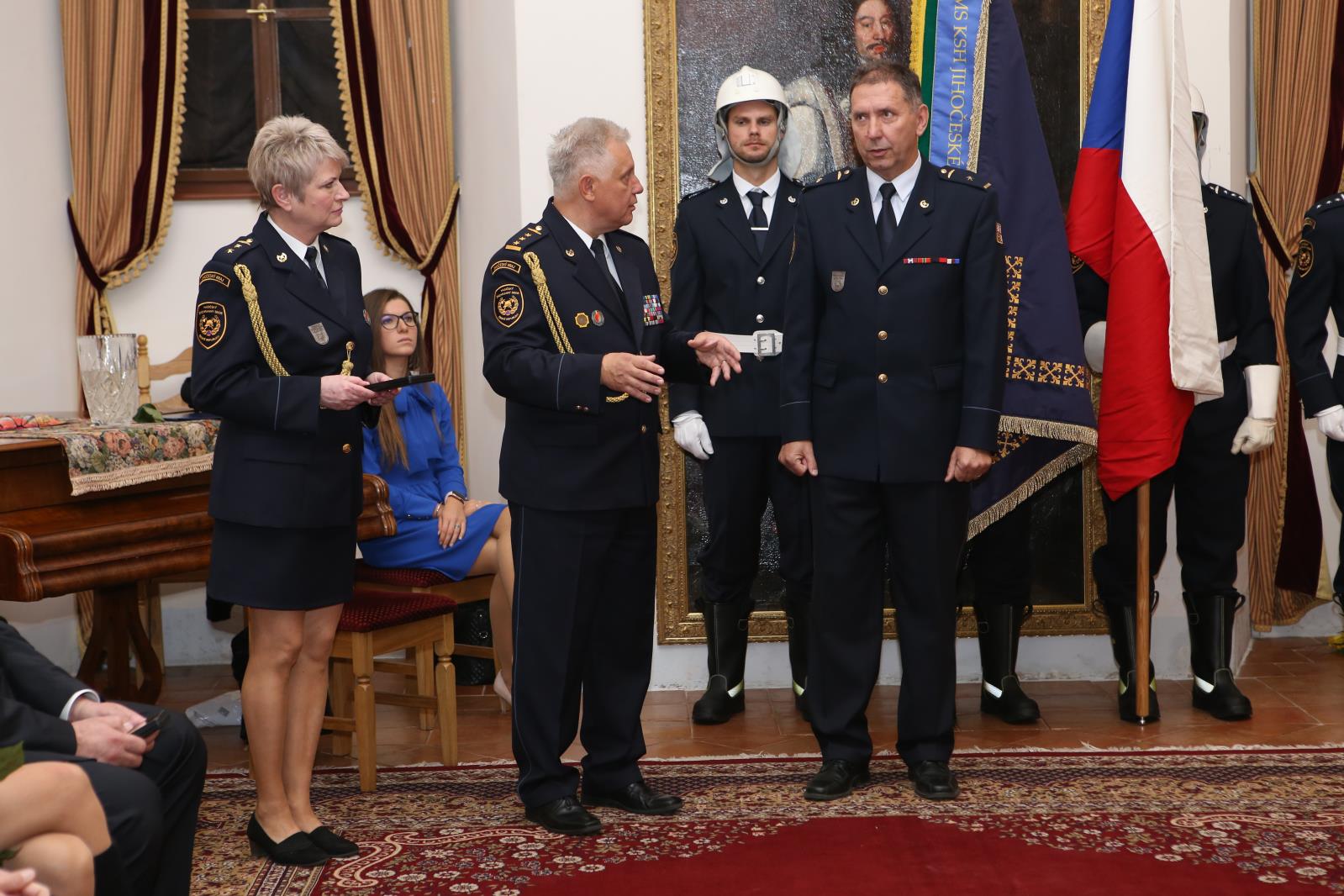 Předání medailí a složení slibu, Třeboň - 24. 10. 2019 (23).JPG