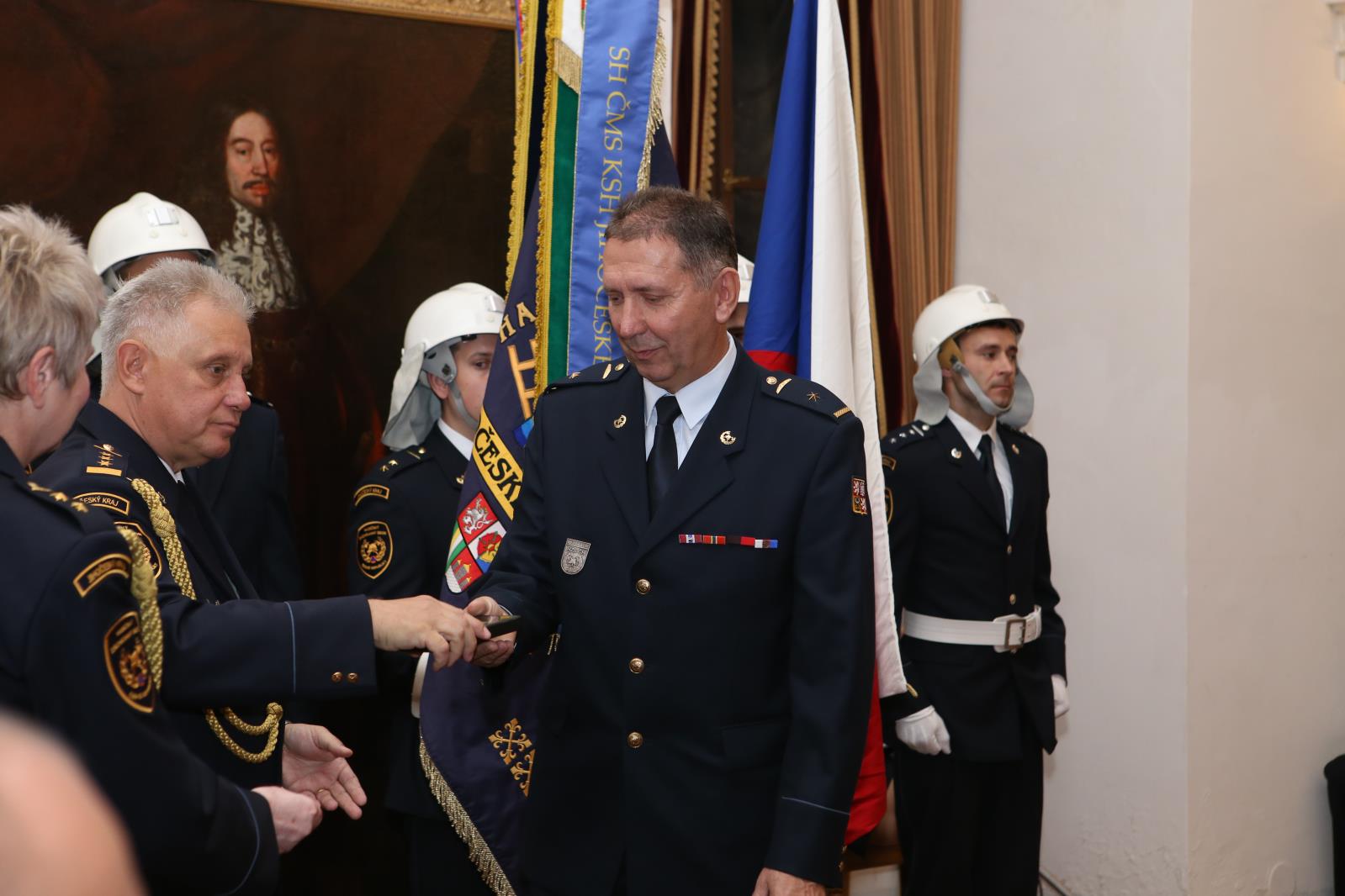 Předání medailí a složení slibu, Třeboň - 24. 10. 2019 (24).JPG
