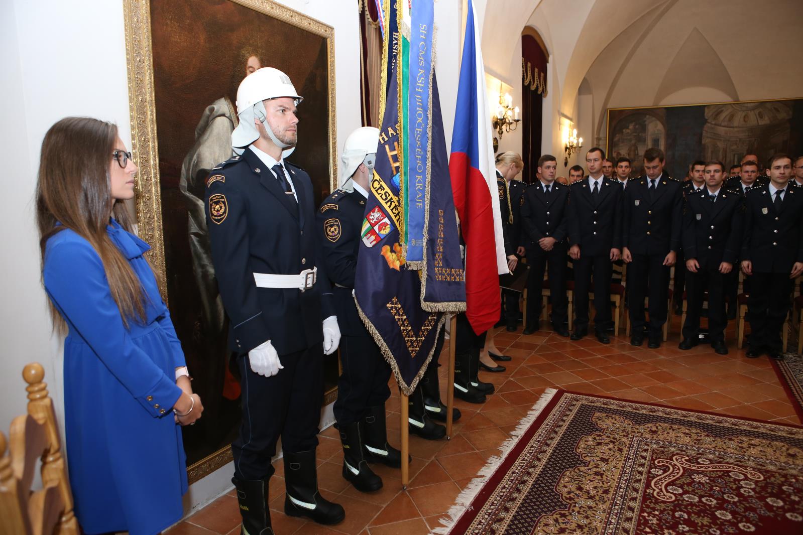 Předání medailí a složení slibu, Třeboň - 24. 10. 2019 (34).JPG