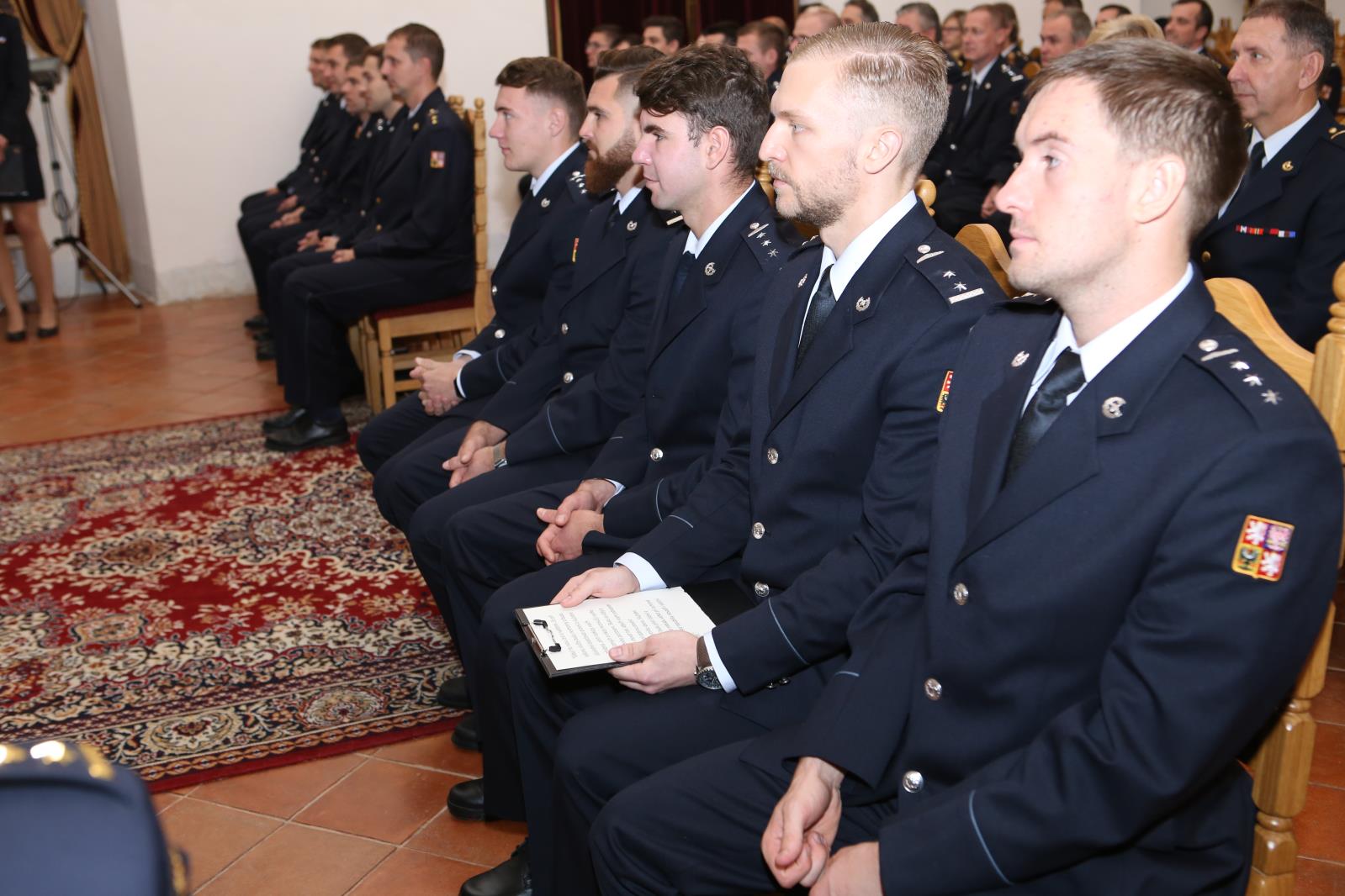 Předání medailí a složení slibu, Třeboň - 24. 10. 2019 (41).JPG