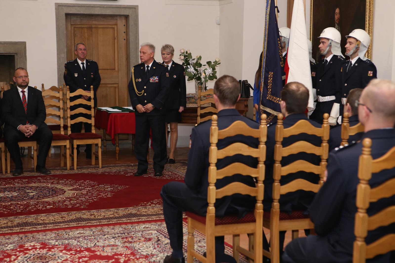 Předání medailí a složení slibu, Třeboň - 24. 10. 2019 (44).JPG
