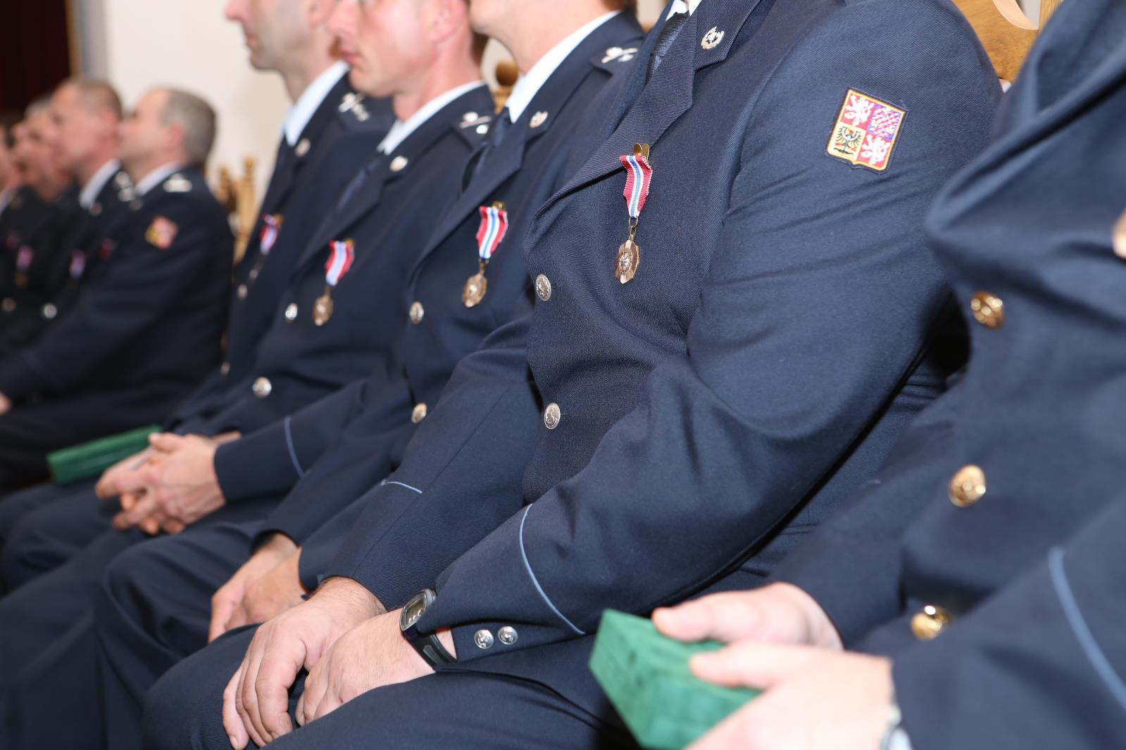 Předání medailí a složení slibu, Třeboň - 24. 10. 2019 (9).JPG