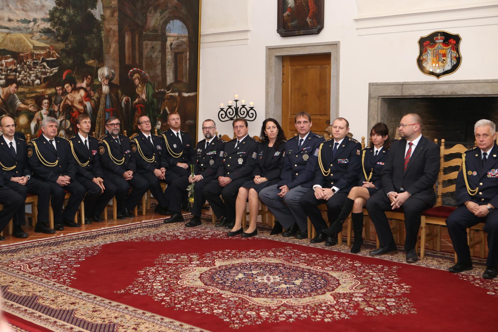 Předání medailí a složení slibu, Třeboň - 24. 10. 2019 (36).JPG