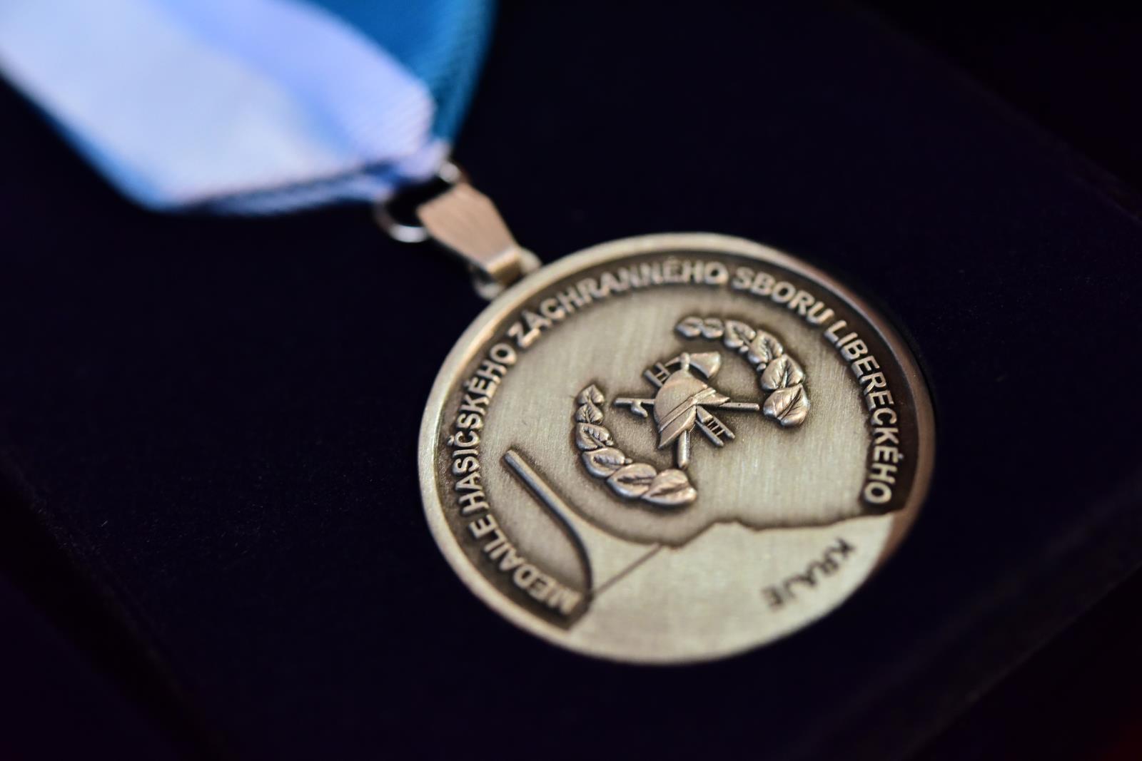 Předávání medailí HZS ČR 2023