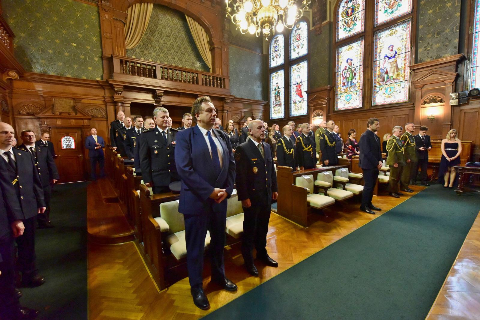 Předávání medailí HZS ČR 2023