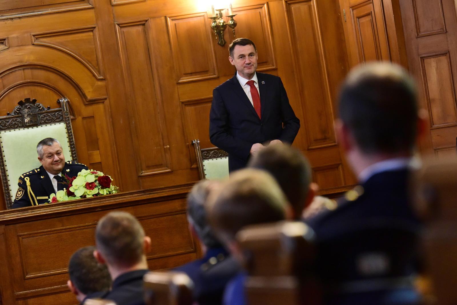 Předávání medailí HZS ČR 2023