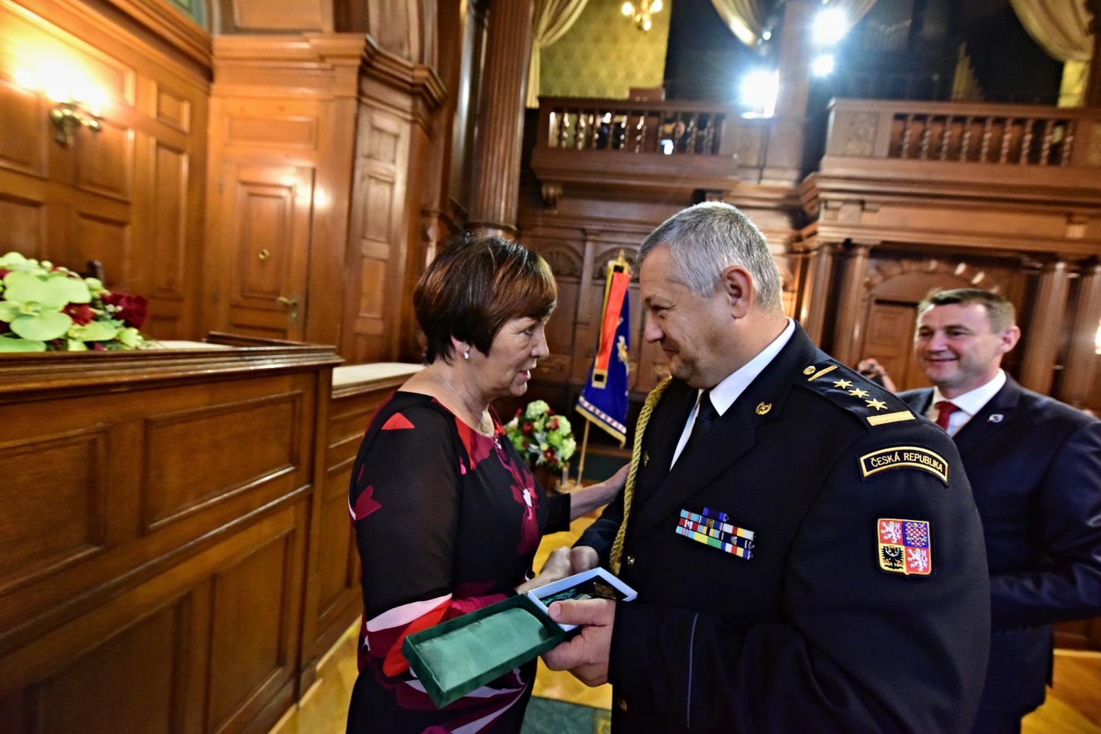 Předávání medailí HZS ČR 2023