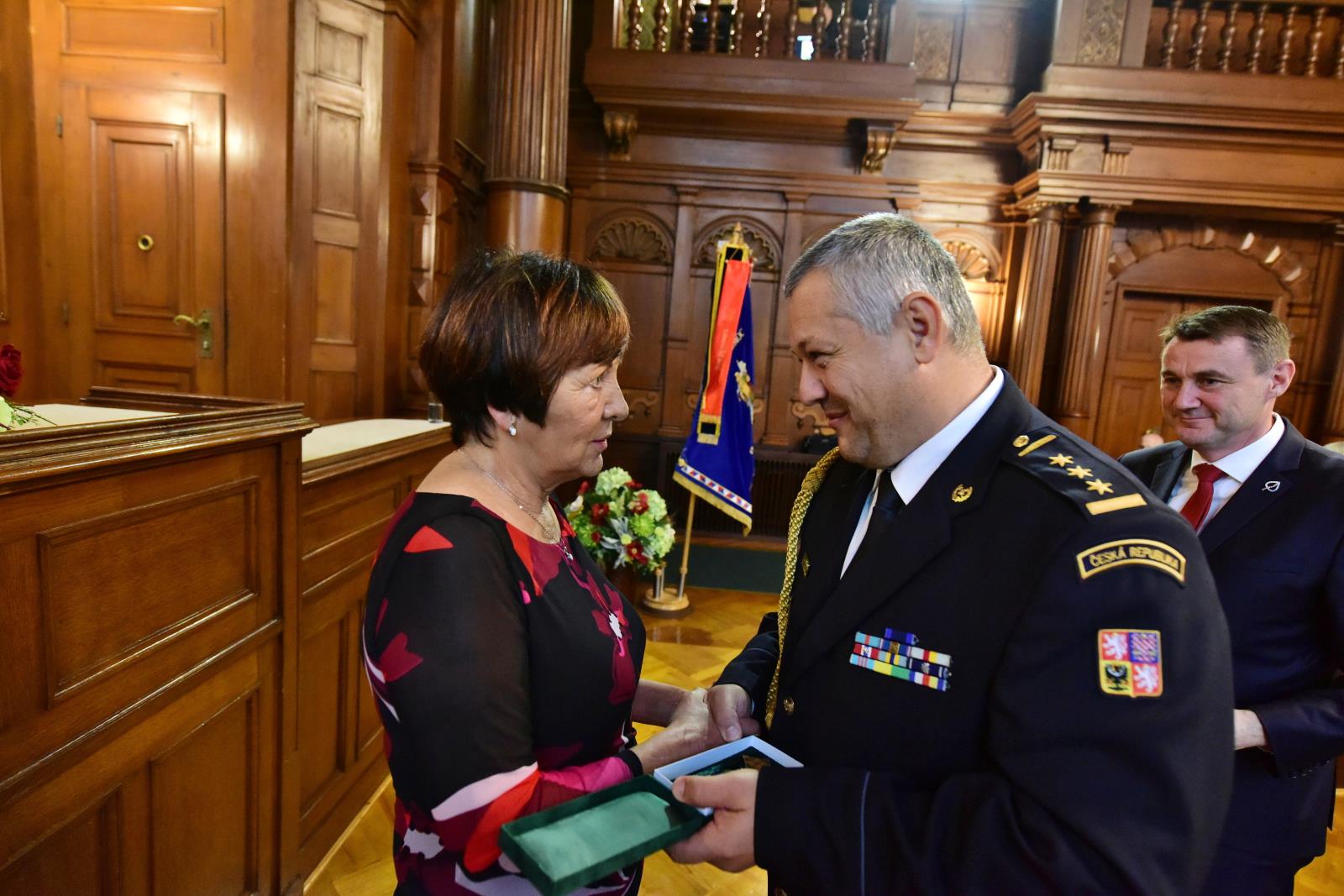 Předávání medailí HZS ČR 2023