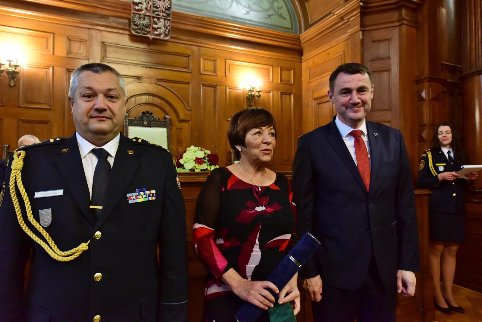 Předávání medailí HZS ČR 2023