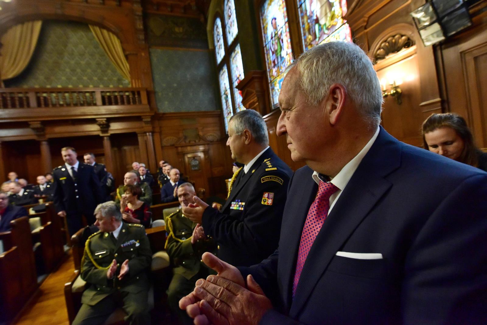 Předávání medailí HZS ČR 2023