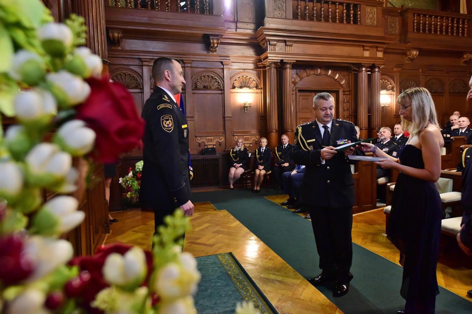 Předávání medailí HZS ČR 2023