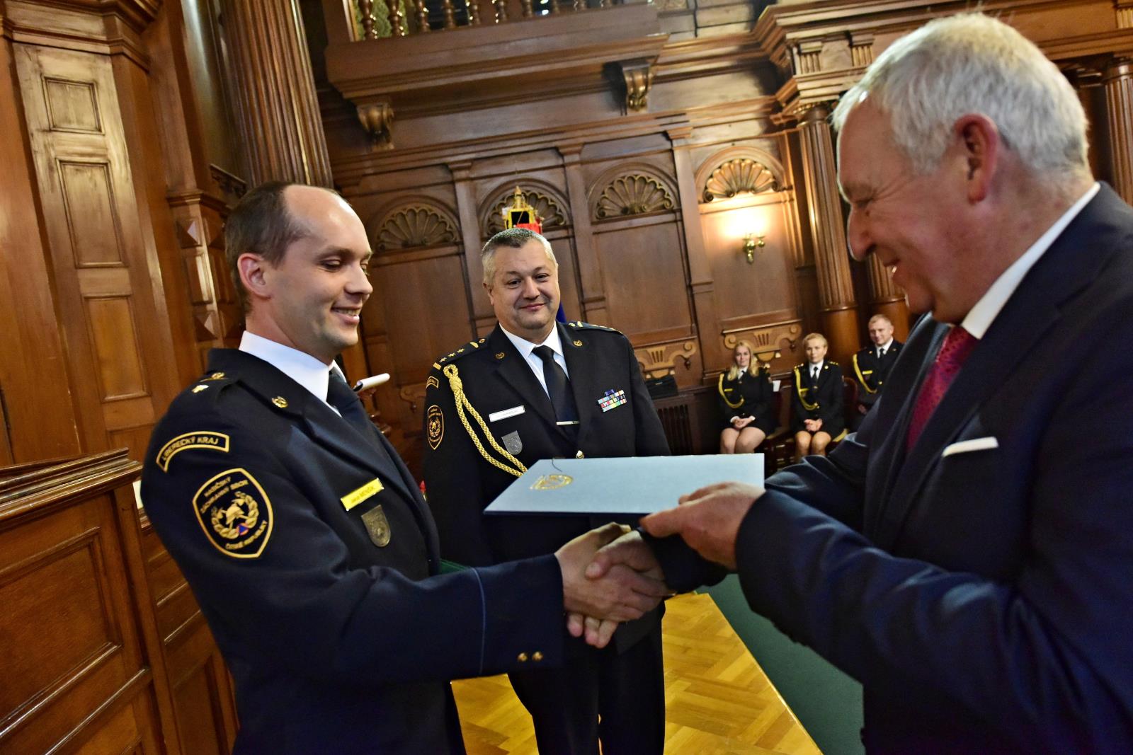 Předávání medailí HZS ČR 2023