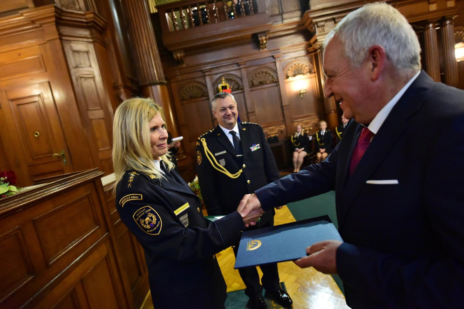 Předávání medailí HZS ČR 2023