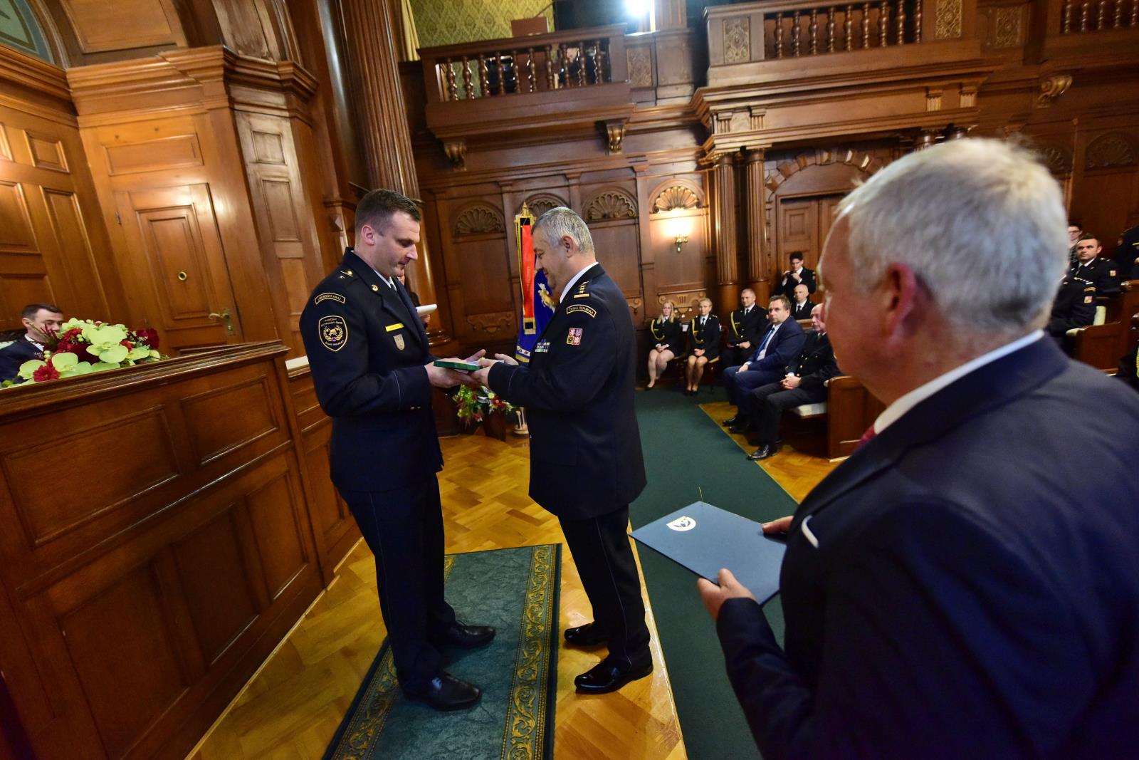 Předávání medailí HZS ČR 2023