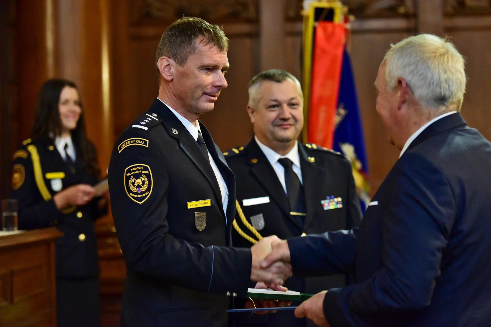 Předávání medailí HZS ČR 2023