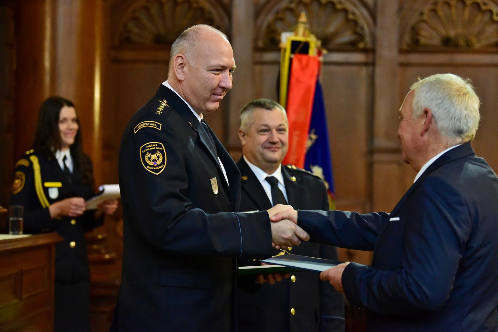 Předávání medailí HZS ČR 2023