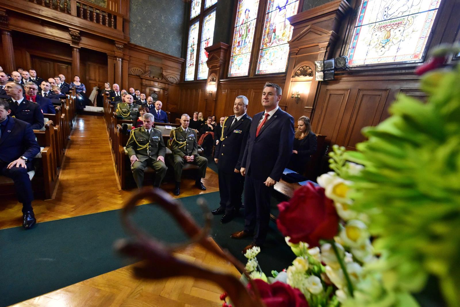 Předávání medailí HZS ČR 2023