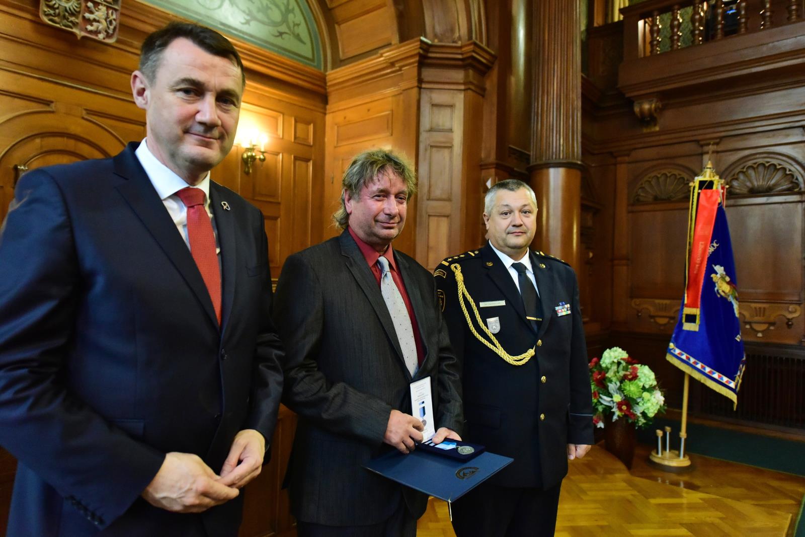 Předávání medailí HZS ČR 2023