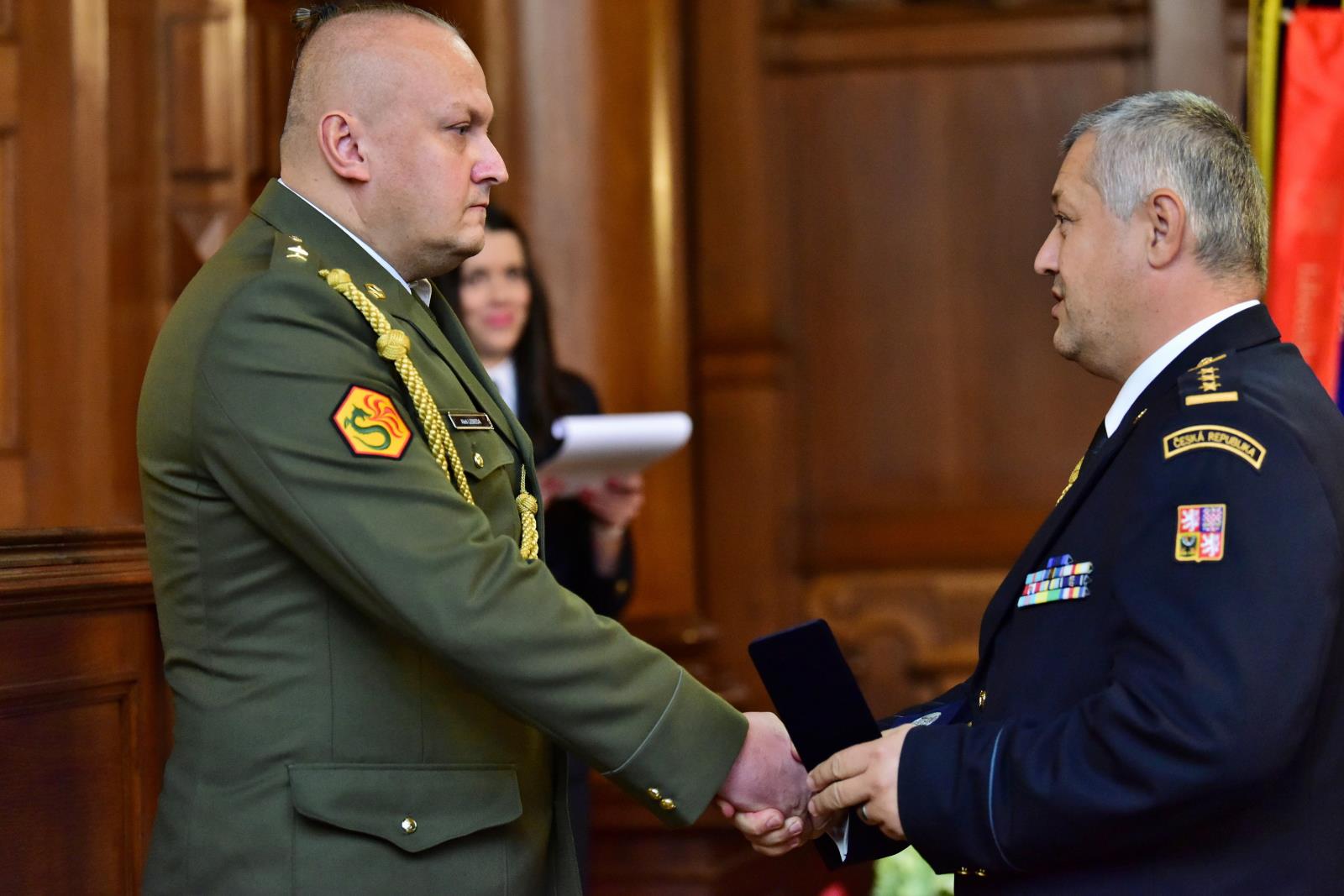 Předávání medailí HZS ČR 2023