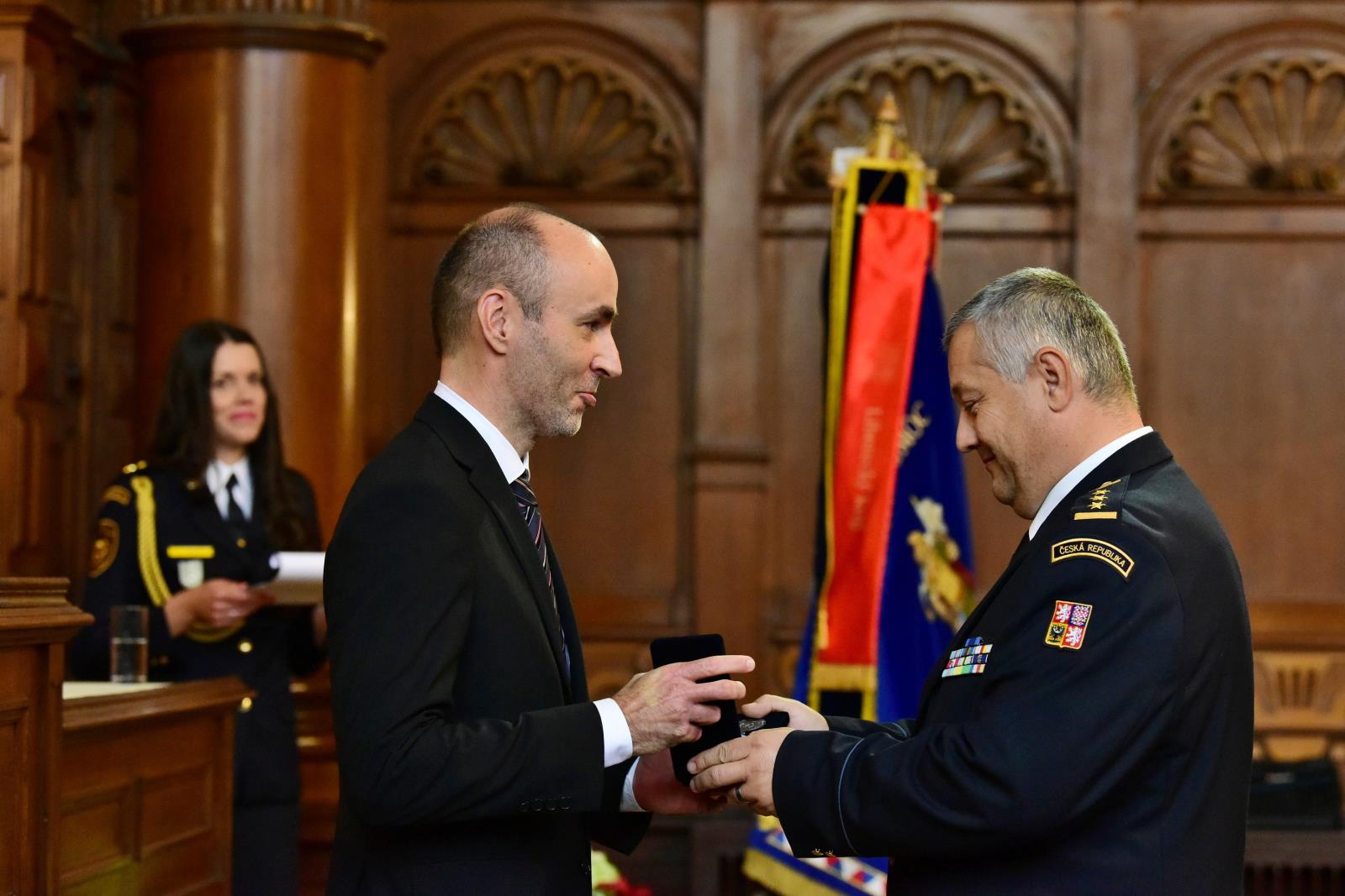 Předávání medailí HZS ČR 2023
