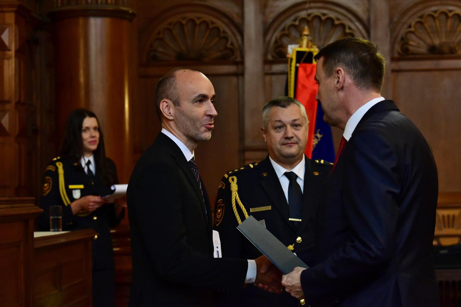 Předávání medailí HZS ČR 2023