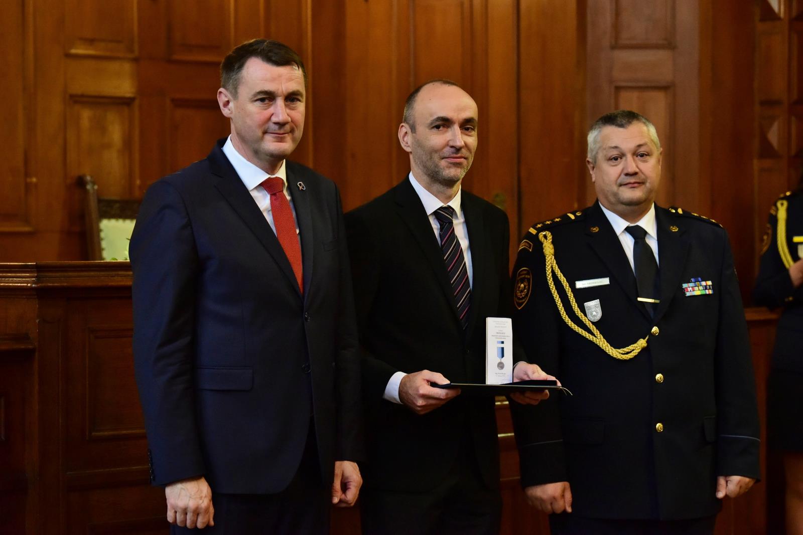 Předávání medailí HZS ČR 2023