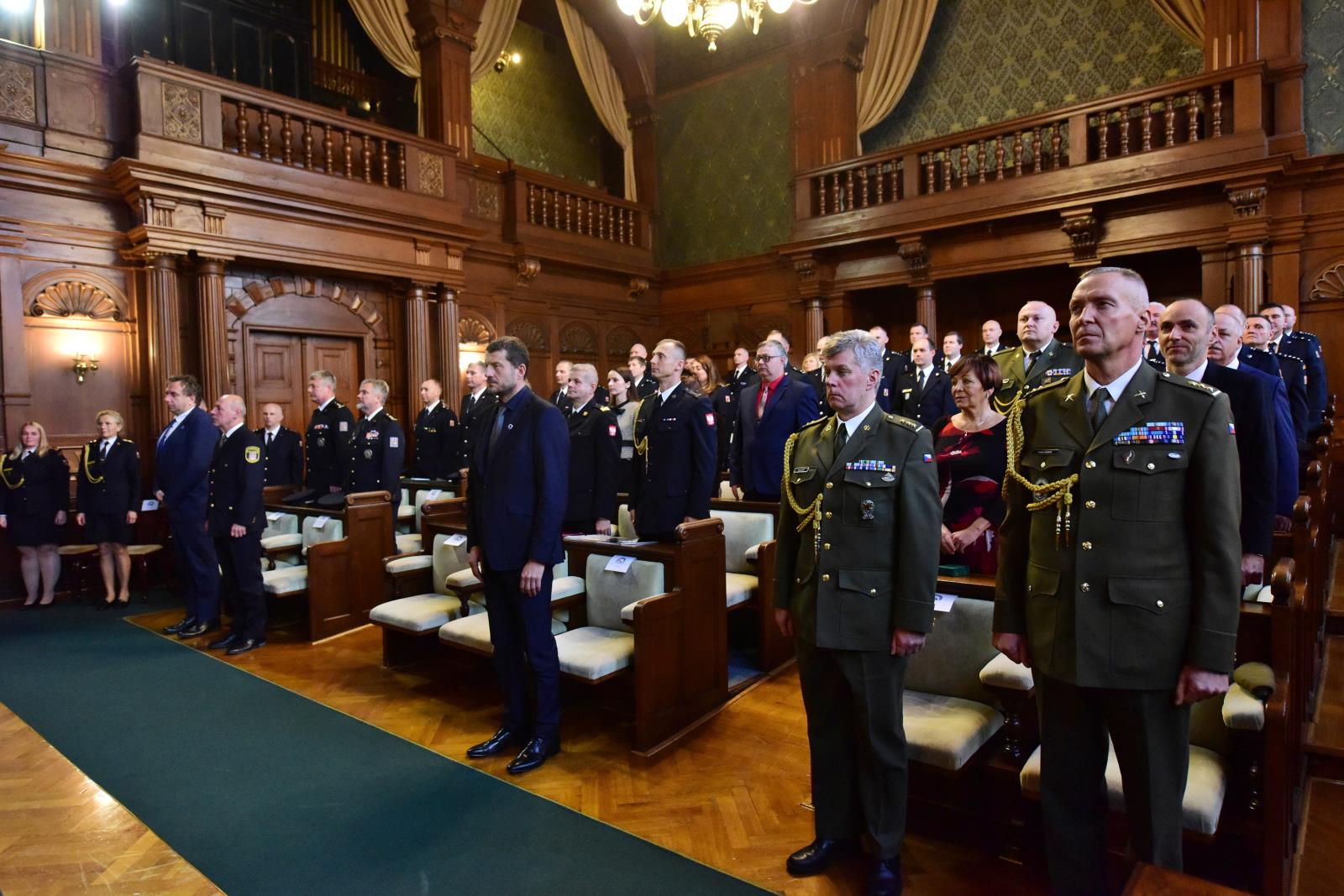 Předávání medailí HZS ČR 2023