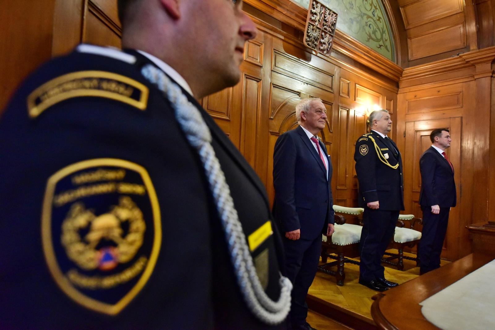 Předávání medailí HZS ČR 2023