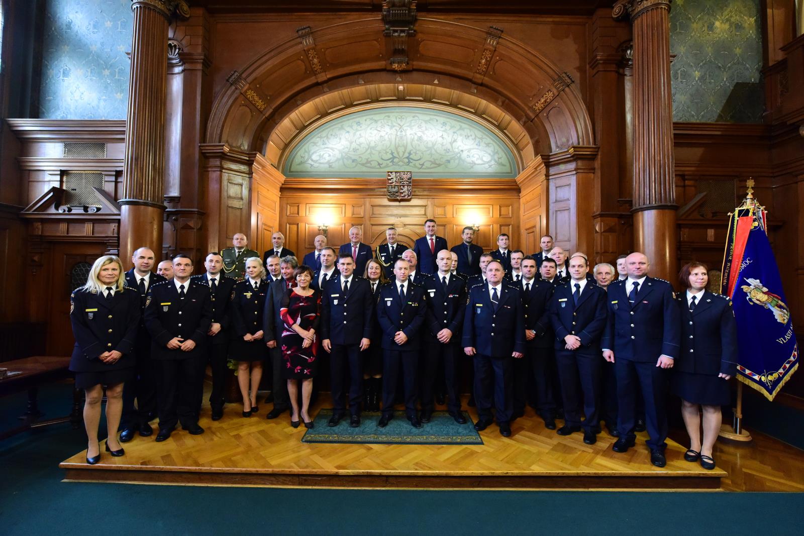 Předávání medailí HZS ČR 2023