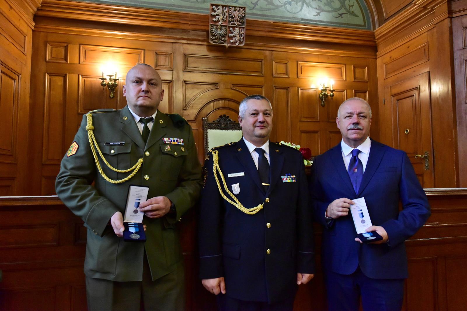 Předávání medailí HZS ČR 2023