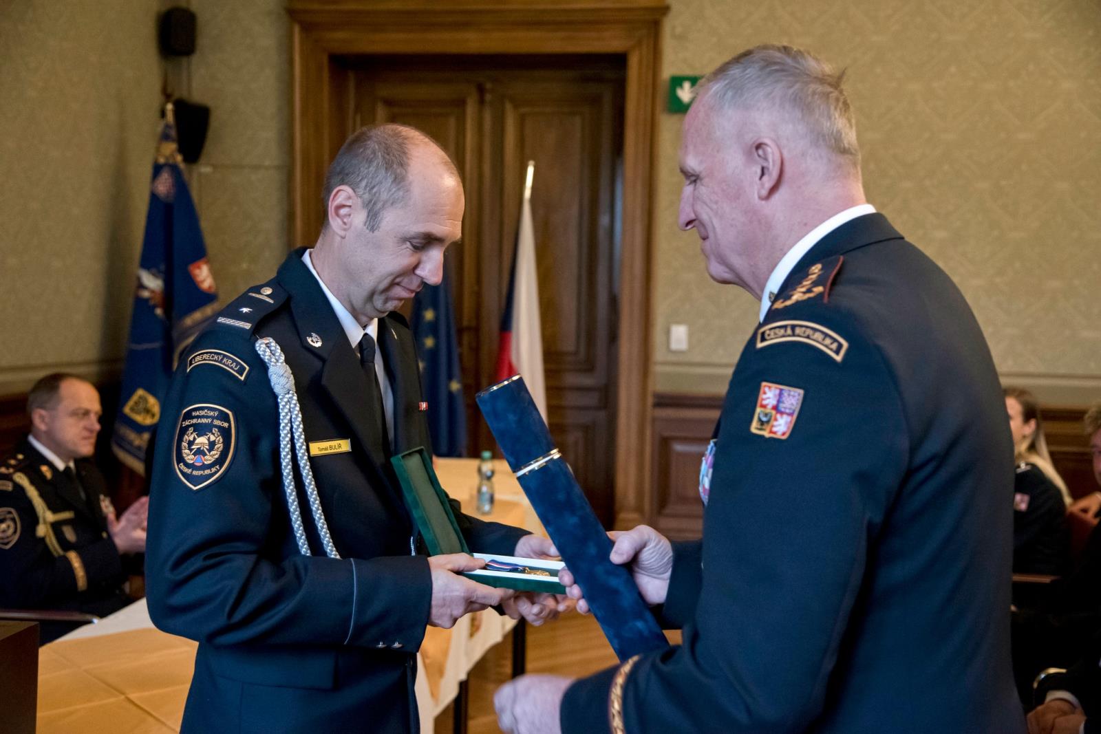 Předávání ocenění v Praze