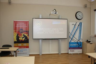 Multimediální učebna HZS Jihočeského kraje
