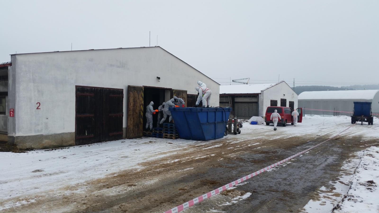 Ptačí chřipka, Vlachovo Březí - 1. 2. 2017 (1).jpg