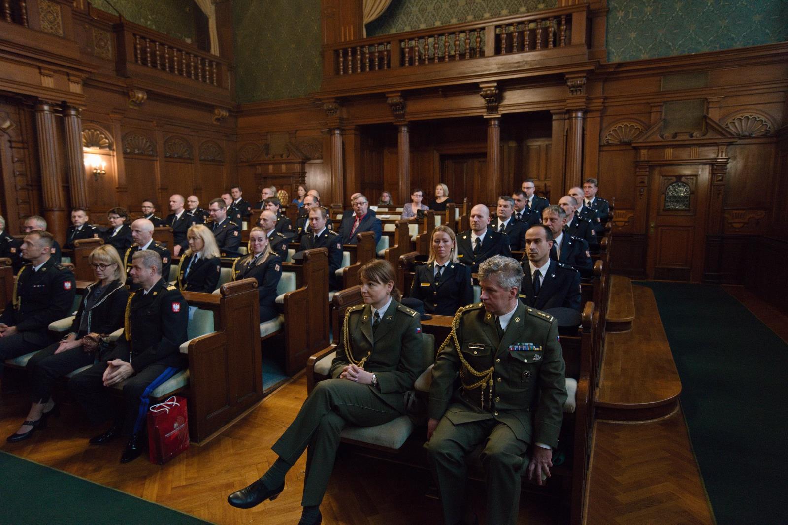 Slavnostní předávání medailí HZS ČR 2022