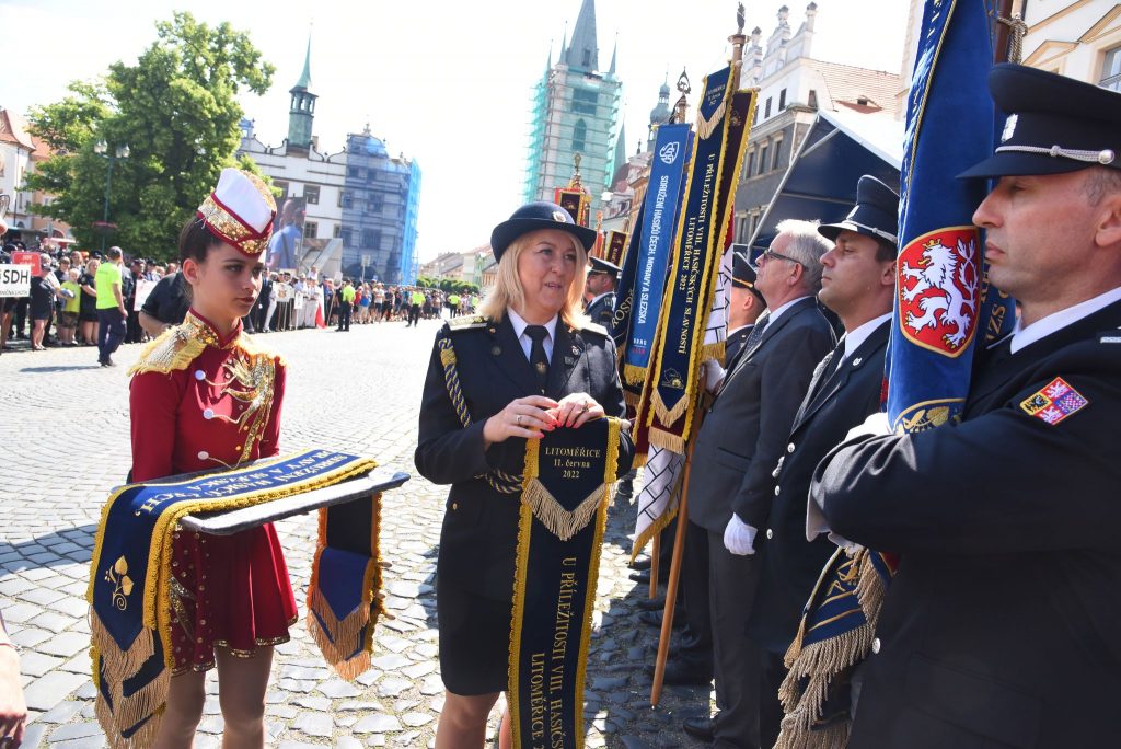 Starostka Sdružení hasičů Čech, Moravy a Slezska Monika Němečková.jpg